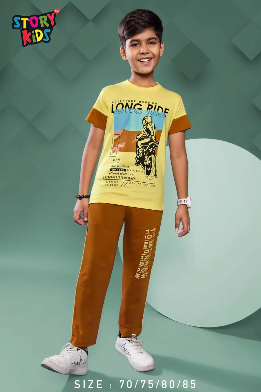 Mustard Yellow Full Pant Set