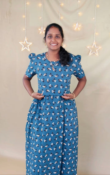 MICKEY BLUE PRINT ZIPLESS FEEDING MAXI