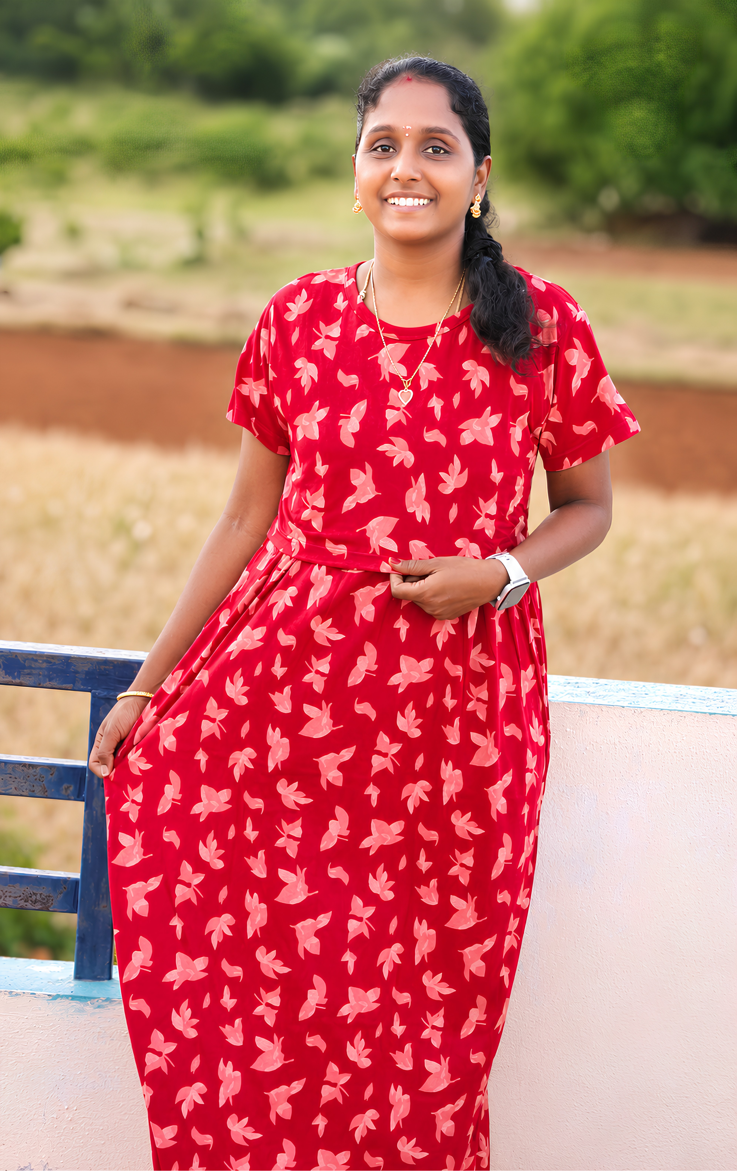 Bright Red ♥️  Zipless feeding maxi