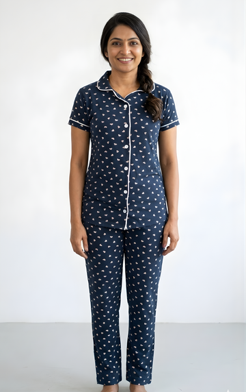 Dark Navy Women Night 6
