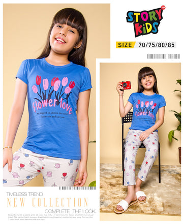 DARK BLUE TSHIRTS PANT SET