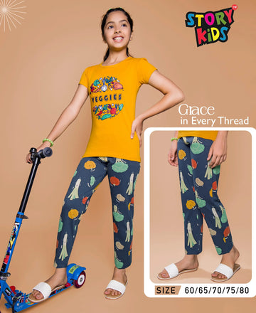 Sunset Orange Pyjamas Set