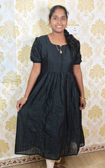 BLACK CASUAL WEAR MAXI