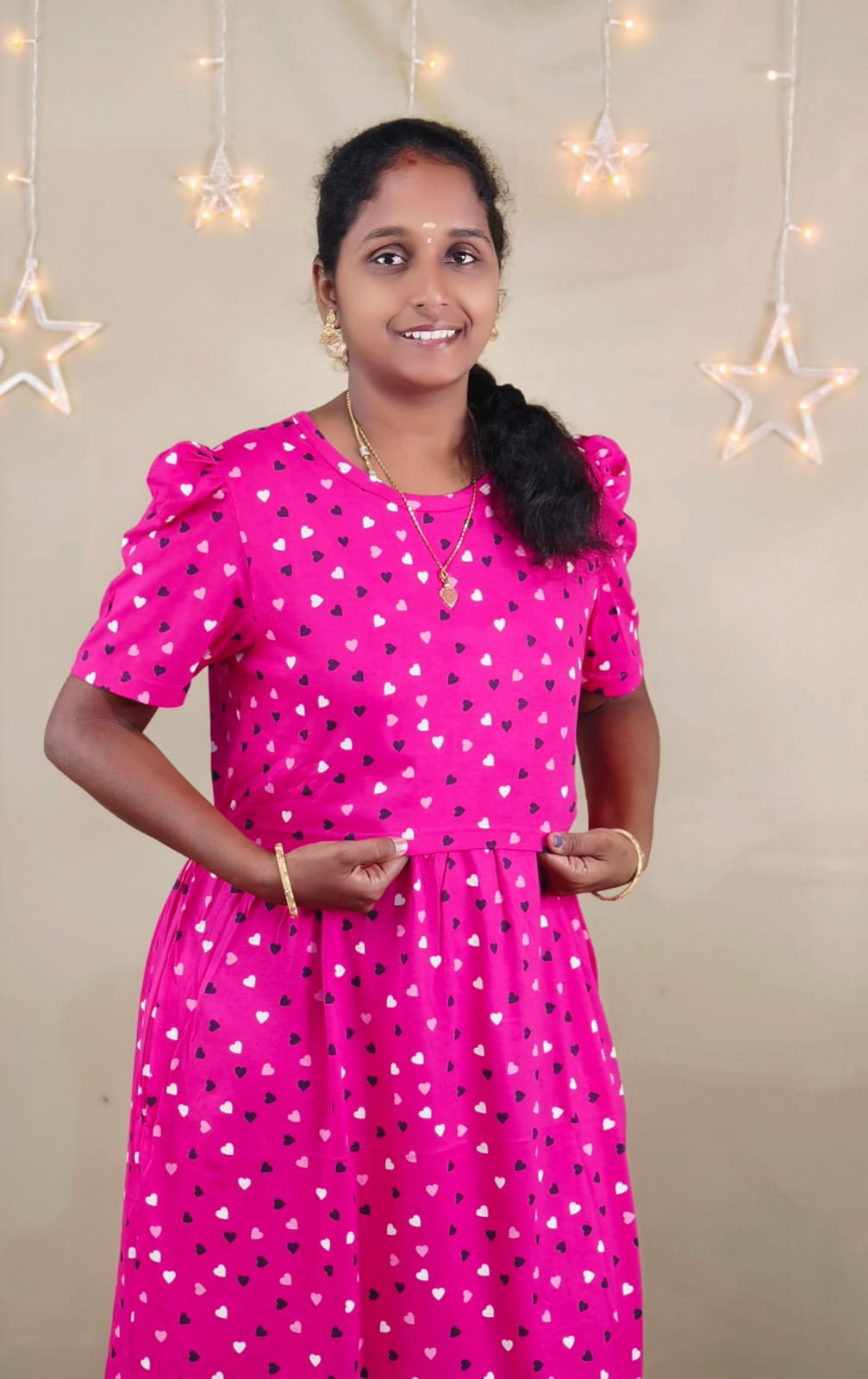 DARK PINK  ZIPLESS FEEDING MAXI