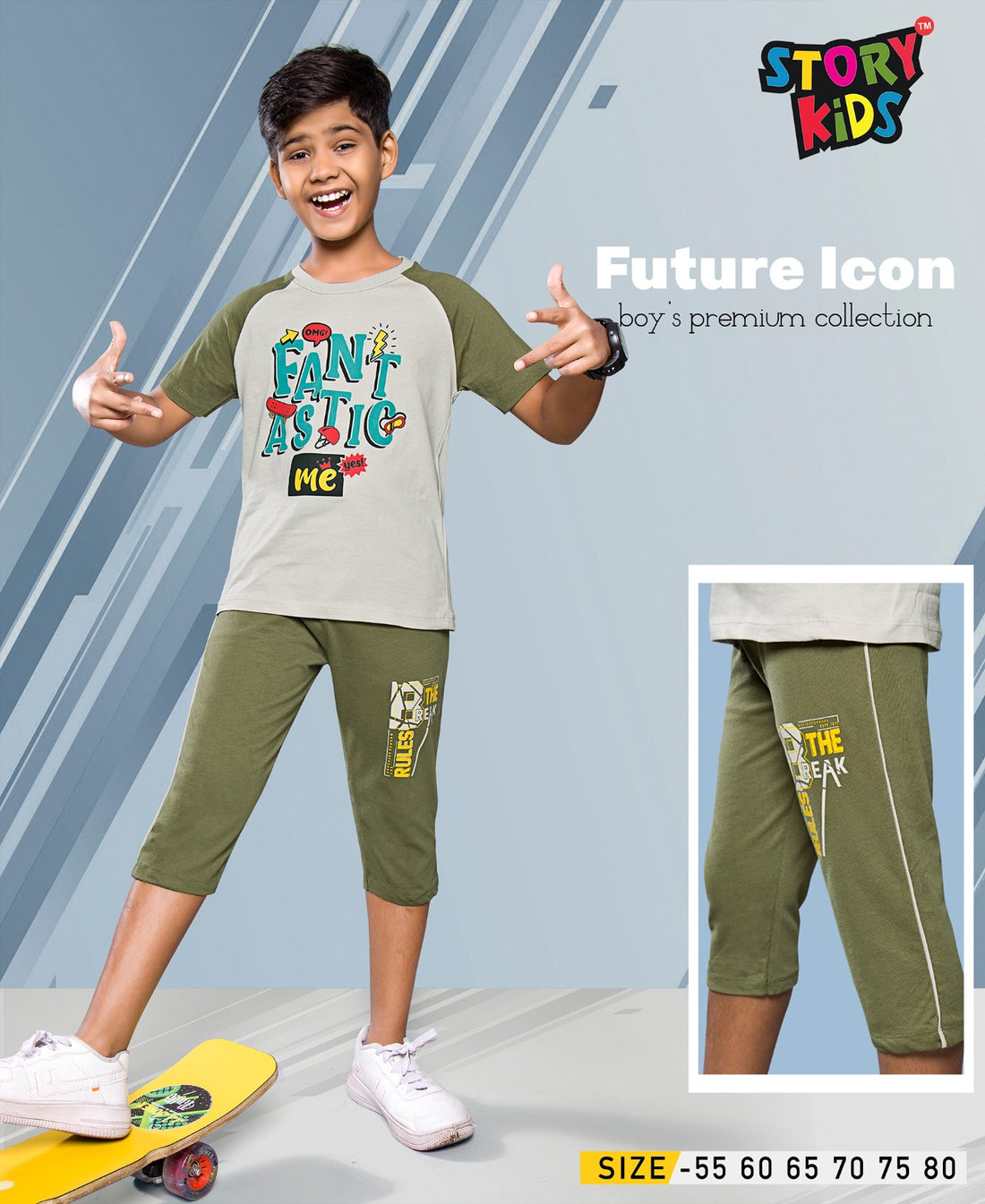 PISTA GREEN  CAPRI SET