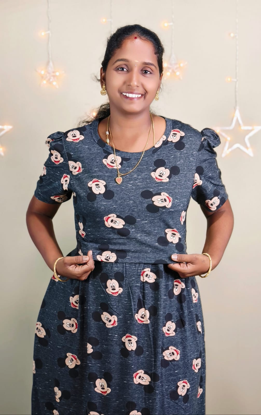 MICKEY MOUSE PRINT ZIPLESS FEEDING WEAR