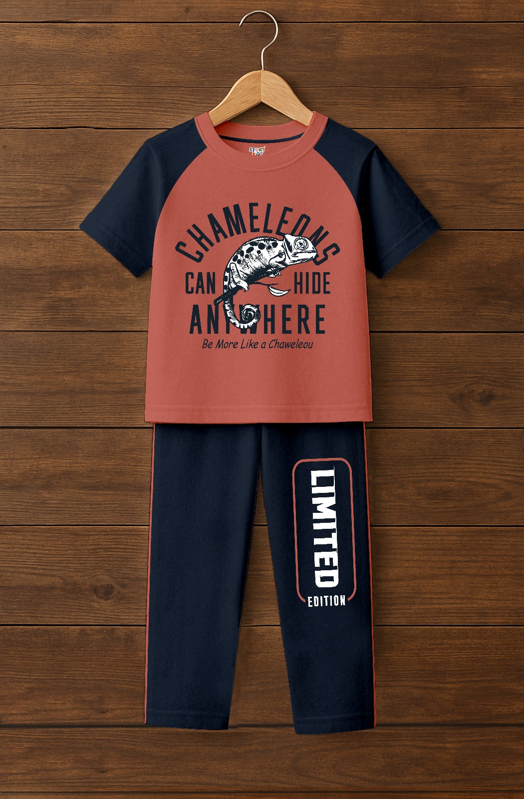 Rust orange Full Pant set