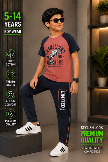 Rust orange Full Pant set