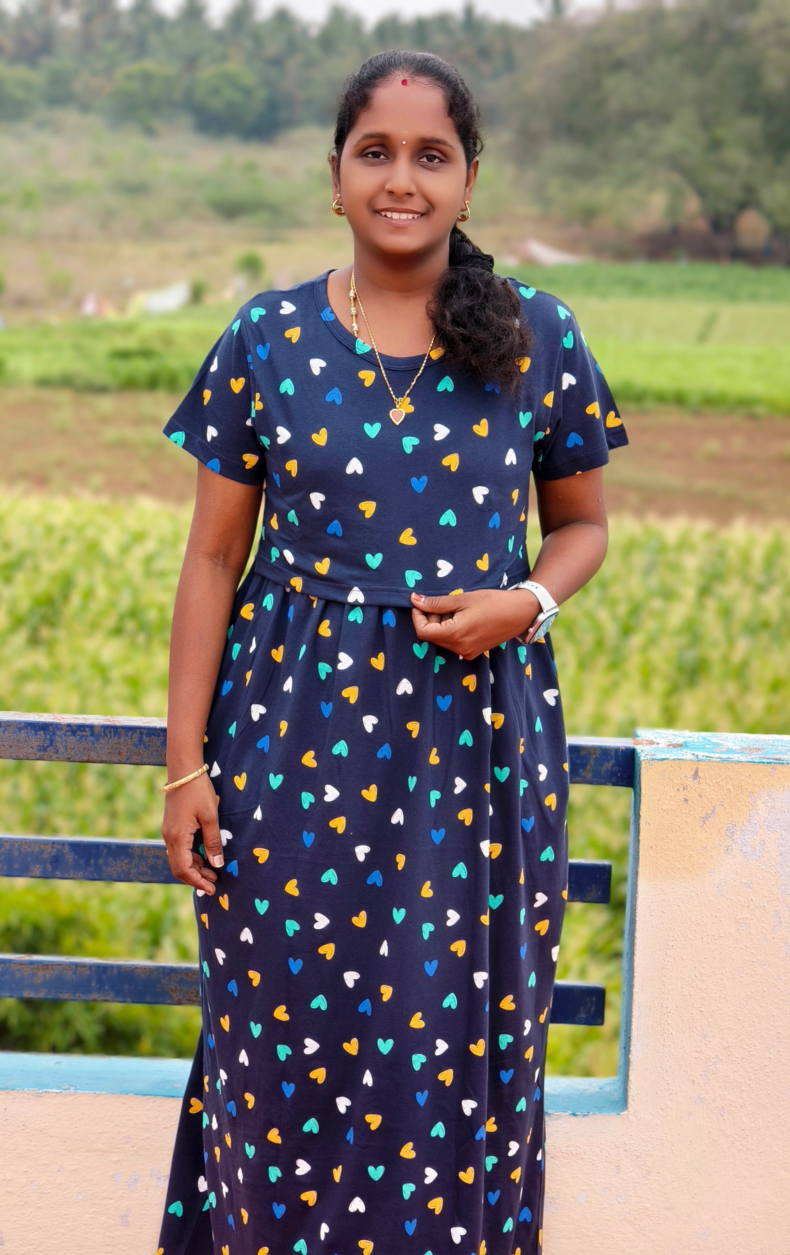 Dark navynormal sleeve Zipless feeding maxi